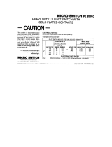 Honeywell PK 8119Heavy Duty LS Limit Switch Installation guide