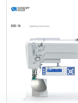 Duerkopp Adler 650-16 Operating Instructions Manual