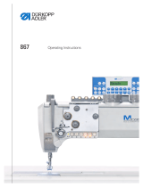 Duerkopp Adler 867 Operating instructions