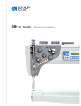 Duerkopp Adler 969 Operating instructions