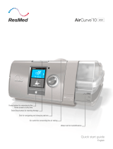 ResMed AirCurve 10 Quick setup guide