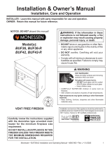 MONESSEN Exacta Vent Free Firebox Owner's manual