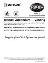 Weil-McLain GV90+ User manual