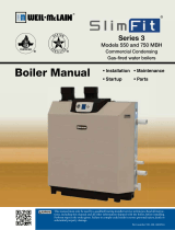 Weil Mclain SlimFit Commercial Condensing Gas Boiler User manual