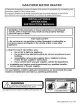 Bradford White RG155H6N User manual