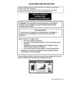 Bradford White RG155H6N User manual