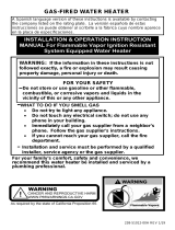 Bradford White  U2-XR-65T6FRN User manual