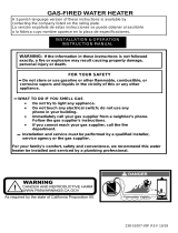 Bradford White  U2-XR-504T6FRN User manual
