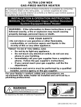 Bradford White U1-XR-403S6FRN User manual