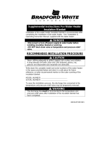 Bradford White  RE350S6 User manual