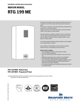 Bradford White RTG-199ME-N User manual