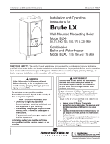 Bradford White  BLXH-150 User manual