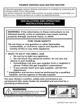 Bradford White C-DW2-TW50T10FBN User manual