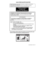 Bradford White  LG2100H803N User manual