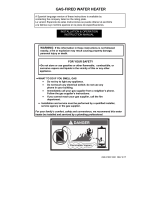 Bradford White  LG2100H853N User manual