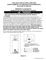 Bradford White  U-100T-88R-3N User manual