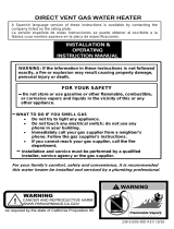 Bradford White UDH-50T-45FR-3N User manual