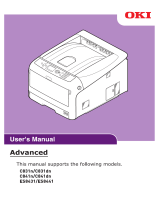 OKI C831n User manual