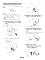 OKI C831TS Installation guide