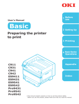 OKI C942 Owner's manual