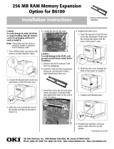 OKI B6100N Installation guide