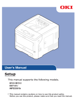 OKI B721dn User manual
