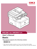 OKI MC361 User manual