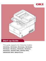 OKI MC362w Quick start guide
