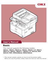 OKI MB491 Owner's manual