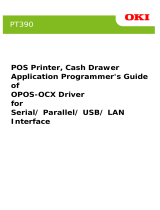OKI PT390 LAN User guide