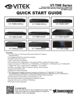 Vitek VT-TNR818PN Quick start guide