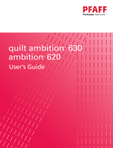 Pfaff quilt ambition 630 User manual