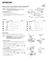 Precor Spinner Chrono Power Assembly Guide