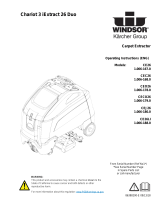 Windsor Chariot 3 iExtract 26 DUO Owner's manual