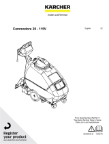 Kärcher Commodore 20 Owner's manual