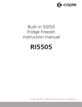 Caple RI5505 Instuction Manual User manual