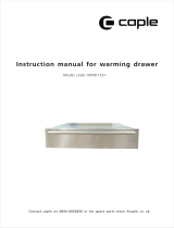 Caple WMD1354 User manual