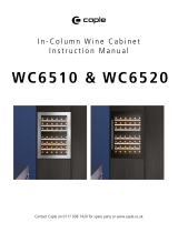 Caple WC6510 & WC6520 User manual