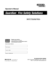 Lincoln Electric Guardian Control Solutions Operating instructions