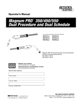 Lincoln Electric Magnum Pro 450 Operating instructions