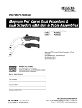 Lincoln Electric Magnum Pro Curve 400 Operating instructions