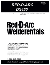 Lincoln Electric Red-D-Arc DX450 Operating instructions