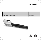 STIHL BGA 56 Owner's manual