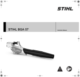 STIHL BGA 57 Owner's manual