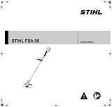 STIHL FSA 56 Owner's manual