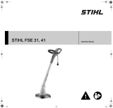 STIHL FSE 31, 41 Owner's manual