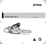 STIHL MS 194 C Owner's manual