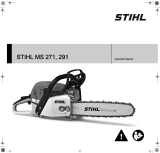 STIHL MS 271, 291 Owner's manual
