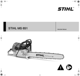 STIHL MS 651 Owner's manual
