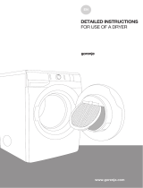 Gorenje SP15/110 Owner's manual